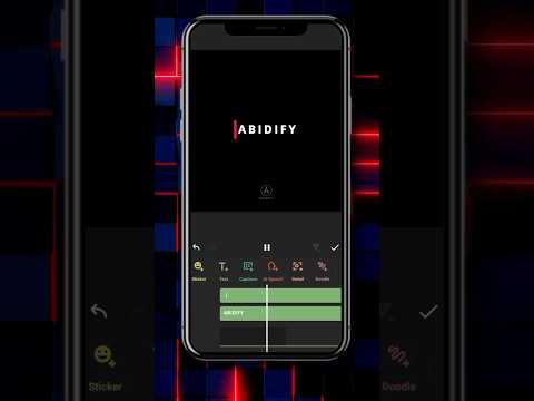 Account Name Animation 🔥 In Mobile - InShot App @Abidifyy #inshotediting