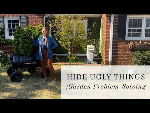 Hiding Ugly Things: Garden Design Problem-Solving