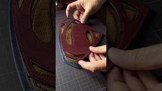 😭 The #best #superman #shield #emblem #dc #leather #leathercraft #art #craft @monkeyslabor8665