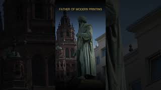 Johannes Gutenberg, father of modern printing #historicalfigures #printing  #facts