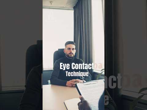 👀One Eye Contact Trick that Commands Instant Respect🔥