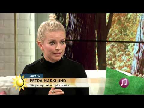 Interview Petra Marklund (Nyhetsmorgon 2015) [SE]
