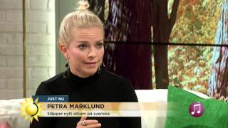 Interview Petra Marklund (Nyhetsmorgon 2015) [SE]