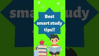 Best Smart study tips | How to study smart? | Study tips #shorts