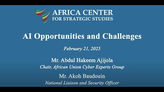 AI-Amplified African Security Threats