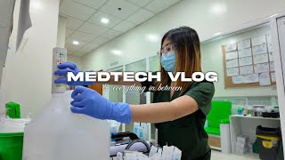 WEEK IN THE LIFE OF A MEDTECH IN 🇵🇭 | MEDTECH VLOG ♡