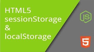 HTML5 JavaScript Web Storage using localStorage and sessionStorage