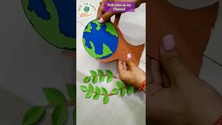 Earth Day Craft Ideas for School! DIY Save Earth Model #saveearth #trending