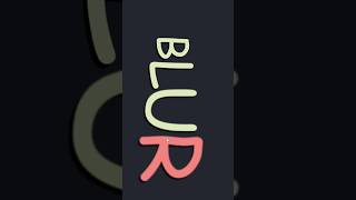 || Smooth Blur Animation for Beginners! || Animation In CSS || HTML || CSS || CODING ||