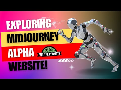 Exploring Midjourney’s Alpha Website (Using Midjourney WITHOUT Discord!)