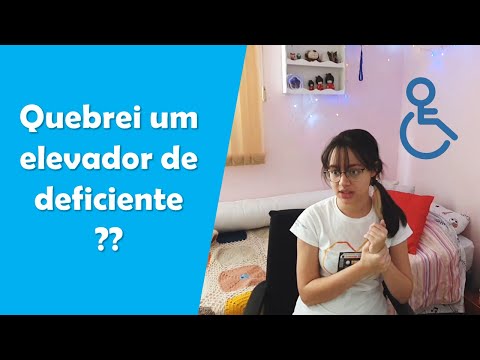 COISAS QUE JÁ APRONTEI #1 | Quebrei um elevador de deficiente??