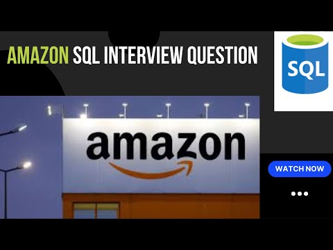 Ace SQL Interview Question || Asked in  Amazon #dataanalytics