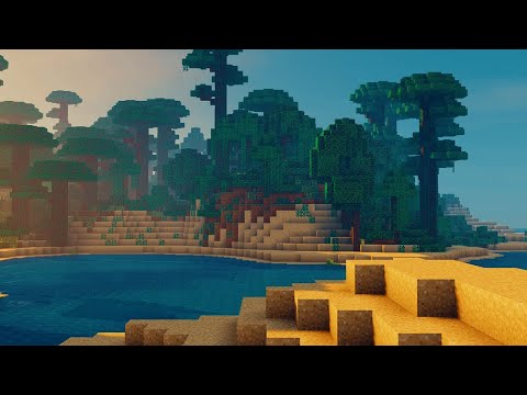 Minecraft Shaders Slideshow + Beautiful Music