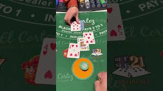 Me vs Derryl the Destroyer! #gambling #fun #casinogames #blackjack #viral #bluff