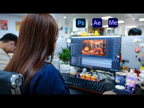 The process of producing a complete video on my channel ~ Relax Fireplace