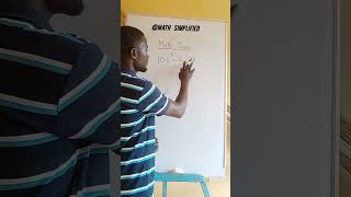 crazy math trick for you #mathsimplified #mathpuzzle #maths #basicproblems