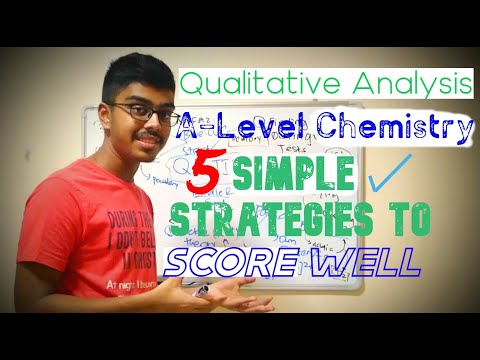 A-Level Chemistry Qualitative Analysis (5 SIMPLE Tips To Score)