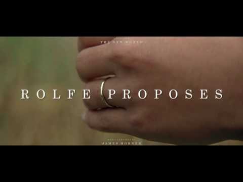"The New World" Soundtrack - Rolfe Proposes