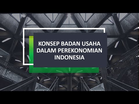 Konsep Badan Usaha Dalam Perekonomian Indonesia | Ekonomi Kelas X | Kurikulum 2013