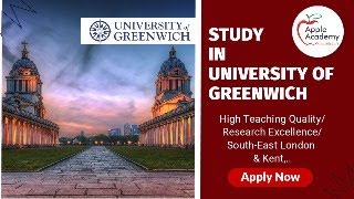 STUDY IN UK || GREENWICH UNIVERSITY || APPLE ACADEMY CONSULTATS||