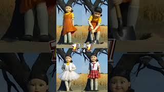 cute doll 🤔 ? 11 #squidgame #squidgameplot #ruiendbyAi #shortsviral #cute #squidgame3 #squidgame2