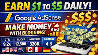 Google AdSense for Beginners | Small Start → $100 Monthly Income Tamil