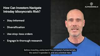 Intraday Idiosyncratic Risk: The "Crocodile Open Jar" Market Maker's Achilles Heel