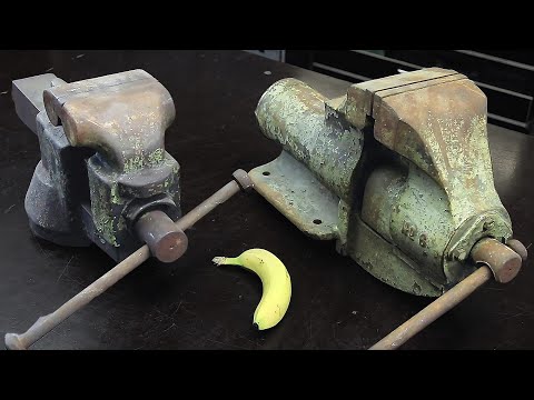 I bought two Giant Old Vises! - Full Vise Restoration