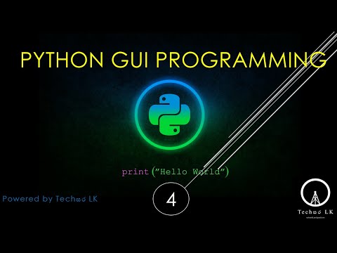 Python GUI Lesson 4 | Techසර LK
