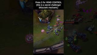 SECRET BLITZCRANK MECHANIC 🤫 - League of Legends #leagueoflegends #shorts #blitzcrank