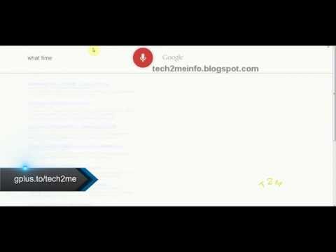 Google Now voice search comes to desktop