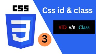 CSS Class and ID Explained: Mastering Selectors and Styling in CSS || #css #css3html5