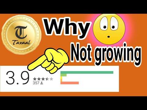 Taxaal is not growing why????