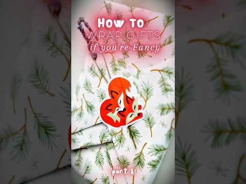 Fancy Gift Wrapping Ideas: Envelope Style 🎁 (Style 1) | Full Tutorial Linked
