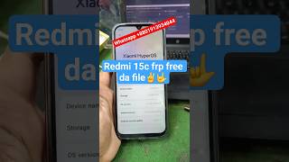 Redmi 15C FRP Bypass (NEW) — Free DA File Method | Step-by-Step 2025 Fix ✅