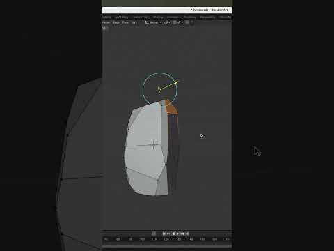 Crafting Low-Poly Stones. New modeling tutorial #lowpolyart #tutorial #3dmodeling