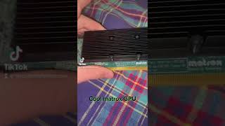 Cool matrox graphics card #graphicscard #gpu #pc #pcmr #computer #tech