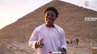 irl stream inside the Great Pyramids 🇪🇬🐪👑 (Egypt)