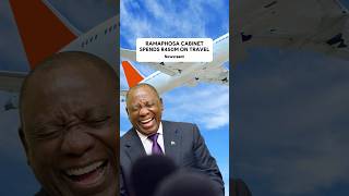 Ramaphosa and his cabinet spent R450 million on international travel in 18 months