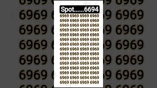 Try to make situated in the spot 6694 #brainchallenge #iqtes #brainteaser #brainbreak #easybrain #b