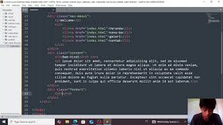 Tutorial halo website navbar #css #html