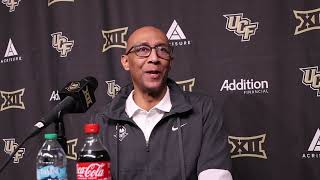 UCF Basketball: Johnny Dawkins previews West Virginia ⚔️🏀