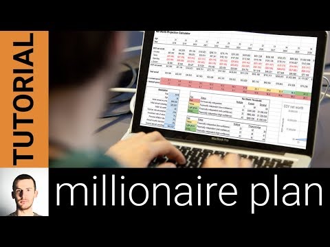 Create Your Million Dollar Plan: Net Worth Projection Spreadsheet Tutorial (Google Sheets)