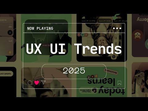 Top UX UI Trends You Must Know in 2025 |  UX UI Trends in 2025 #DecodingDesignTrends
