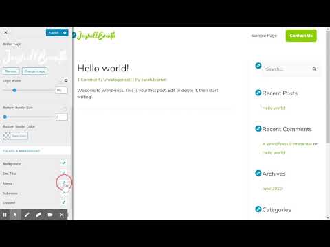How to customise the Transparent Header settings for Astra Theme for WordPress