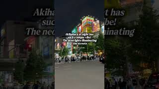 Akihabara at night has such a unique vibe!  #akihabaratokyo #livinginjapan #japantravel #JapanSummer