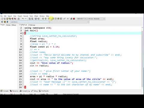 Data Types|Writting a LOVE LETTER in CPP|C++ Series URDU