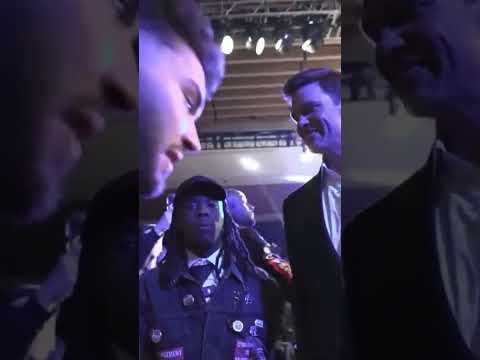 Speed meets Tom Brady and asks him Ronaldo or Messi 😂 #ishowspeed #viral #shorts