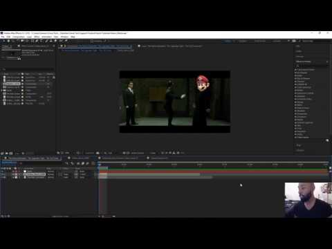 AFTER EFFECTS TUTORIAL | IGN MARIO MATRIX  Rotoscope & Track Motion QUICK TUTORIAL