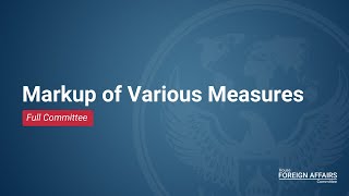 Markup of Various Measures 12.3.35 - Part I